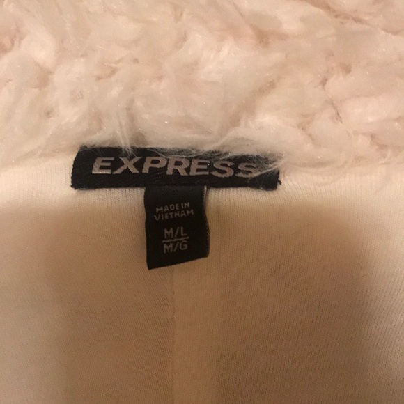 Express Faux Llama Coat - Picture 3 of 8